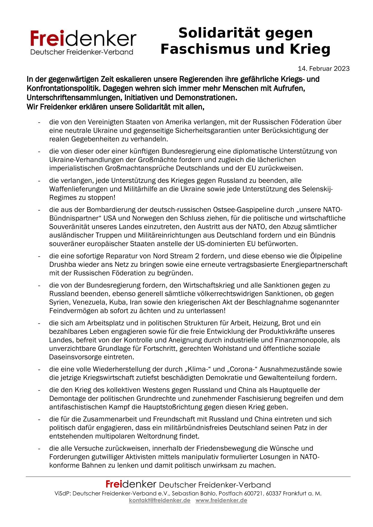 Solidarität