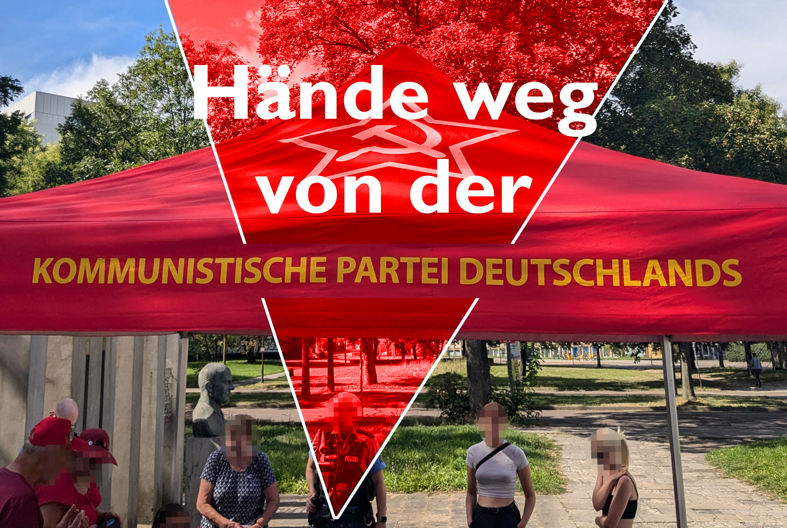 Hände weg